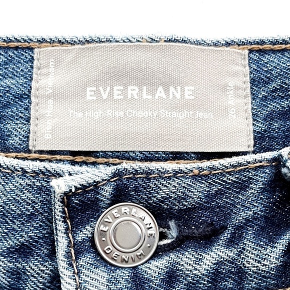 EVERLANE The Highrise Cheeky Straight Jean - Picture 3 of 9